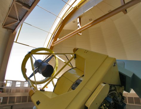 The Irénée du Pont Telescope at Las Campanas Observatory in Chile.